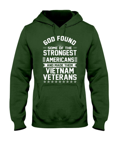 Vietnam Veterans- Strongest Americans Tote Bag - Ladies Flowy Tank - Hoodie