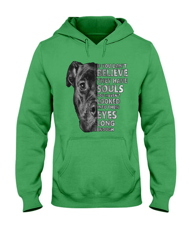 Look Into Pitbull's Eye T-Shirt - Youth Tee - Hoodie