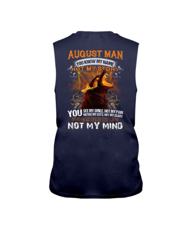 August Man Limited Classic T- Shirt - Guys Tee - Unisex Long Sleeve