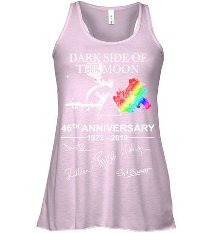 Dark Side Of The Moon 46Th Anniversary Limited Classic T- Shirt - Unisex Long Sleeve - Ladies Flowy Tank