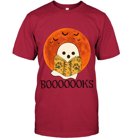 Boo Loves Booooooks T-Shirt - Guys Tee - Ladies Tee