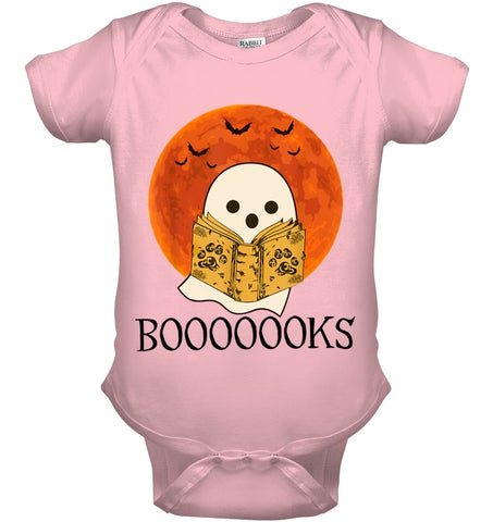 Boo Loves Booooooks T-Shirt - Baby Onesie - Mug