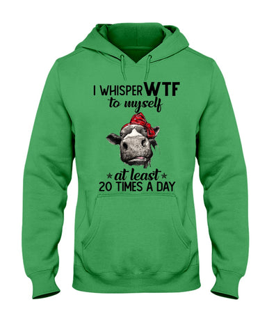 Whisper Wtf Cow Limited Classic T-Shirt - Ladies Tee - Hoodie