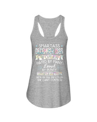 Smartass December 1966 T-Shirt - Ladies Flowy Tank - Youth Tee