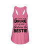 Image of If Lost Or Drunk Please Return To Bestie Limited Classic T- Shirt - Unisex Tank Top - Ladies Flowy Tank