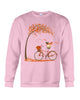 Image of Lovely Pug In Fall T-Shirt - Sweatshirt - Ladies Flowy Tank