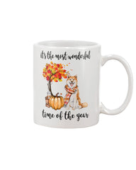 Akita The Most Wonderful Time Of Year T-Shirt - Mug