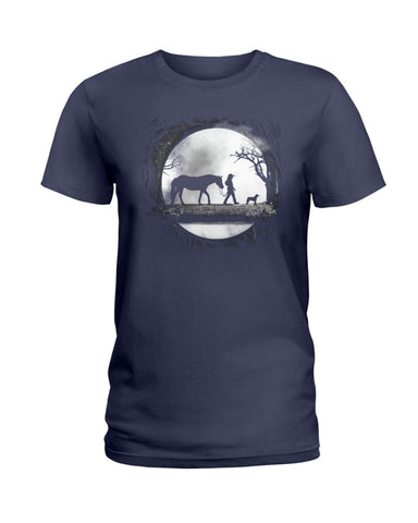 Under The Moonlight Limited Classic T-Shirt - Hoodie - Ladies Tee