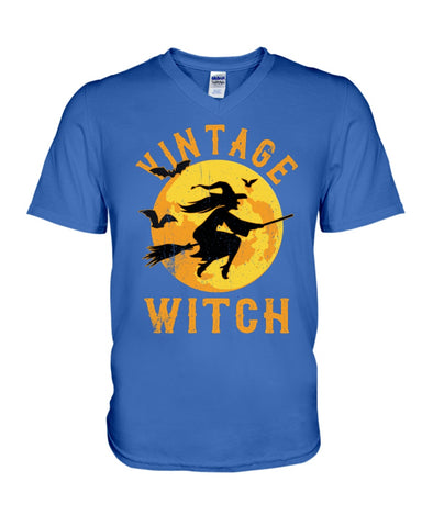 Vintage Witch Limited Classic T-Shirt - Hoodie - Guys V-Neck