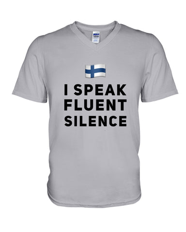 I Speake Fluence Silence Limited Classic T-Shirt - Hoodie - Guys V-Neck