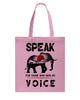 Image of Elephant Speakfor Those Who Have No Voice T-Shirt - Guys Tee - Basketweave Tote Bag