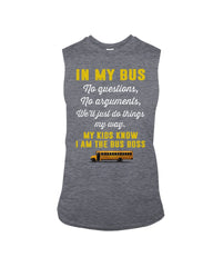 In My Bus I'm The Bus Boss Tote Bag - Unisex Long Sleeve - Sweatshirt