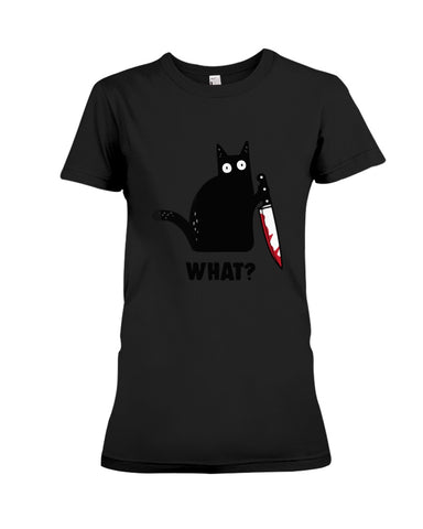 Murdered Cat T-Shirt - Ladies Tee - Hoodie