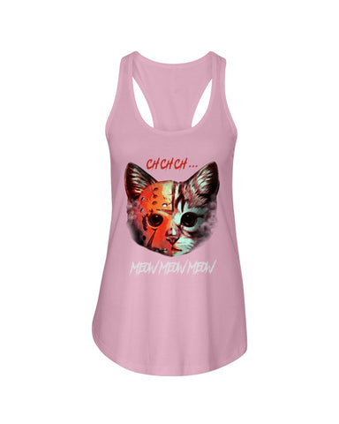 Meow Meow Meow Classic T-Shirt - Ladies Flowy Tank - Ladies Tee