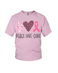 Peace-Love-Cure Sweet Limited Classic T-Shirt - Youth Tee - Hoodie