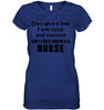 Image of I Stared Working As A Nurse Limited Classic T- Shirt - Youth Tee - Ladies V-Neck