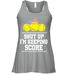 Shut Up! I'm Keeping Score Limited Classic T- Shirt - Ladies Flowy Tank - Unisex Tank Top