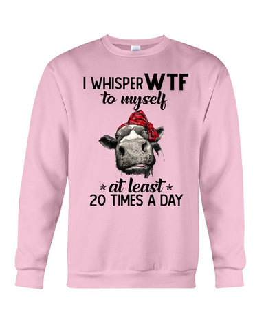 Whisper Wtf Cow Limited Classic T-Shirt - Sweatshirt - Unisex Tank Top