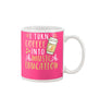 Image of I Turn Coffee Into Music Education T-Shirt - Basketweave Tote Bag - Mug