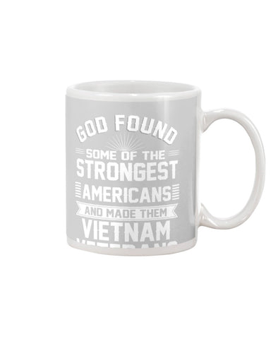 Vietnam Veterans- Strongest Americans Tote Bag - Unisex Long Sleeve - Mug