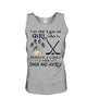 Image of A Big Fan Of Dogs And Hockey Girl Limited Classic T-Shirt - Sweatshirt - Unisex Tank Top