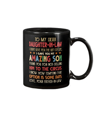 Message To My Dear Daughter-In-Law Mug