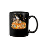 Image of Dogs Reunion On Pumpkin Car T-Shirt - Mug