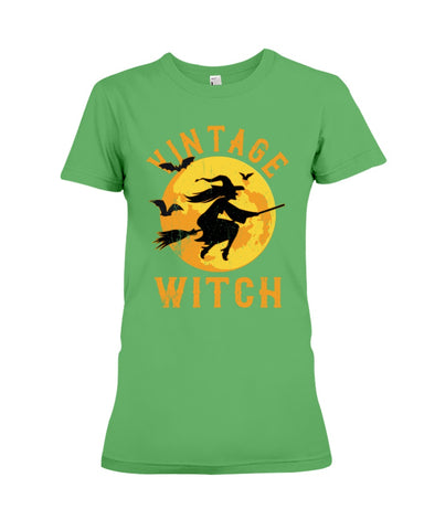 Vintage Witch Limited Classic T-Shirt - Ladies Flowy Tank - Ladies Tee