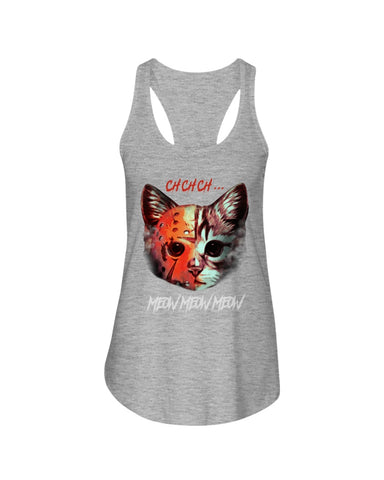 Meow Meow Meow Classic T-Shirt - Ladies Flowy Tank - Ladies Tee