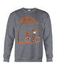 Image of Lovely Pug In Fall T-Shirt - Sweatshirt - Ladies Flowy Tank