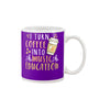 Image of I Turn Coffee Into Music Education T-Shirt - Basketweave Tote Bag - Mug