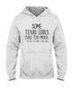 Image of Texas Girl Cuss Too Much Limited Classic T- Shirt - Ladies Flowy Tank - Hoodie