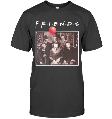 Scared Friends Limited Classic T- Shirt - Guys Tee - Unisex Long Sleeve