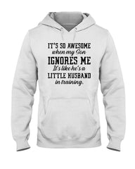 Little Husband In Training T-Shirt - Hoodie - Guys V-Neck