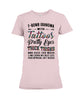 Image of F-Bomb Grandma With Tatoos Pretty Eyes Tote Bag - Ladies Tee - Hoodie