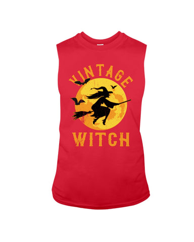 Vintage Witch Limited Classic T-Shirt - Guys Tee - Unisex Long Sleeve