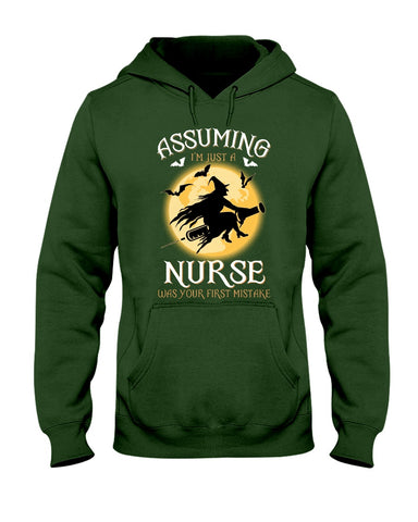 Assuming Nurse Witch Limited Classic T-Shirt - Ladies Tee - Hoodie