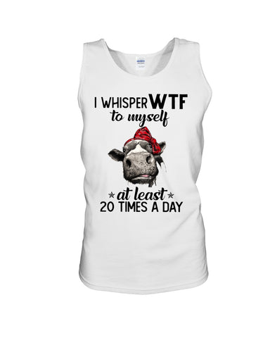 Whisper Wtf Cow Limited Classic T-Shirt - Sweatshirt - Unisex Tank Top