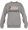 Image of Pit Bull Friends T-Shirt - Unisex Long Sleeve - Sweatshirt