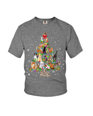 Unique Cat Christmas Tree Limited Classic T-Shirt - Youth Tee - Hoodie