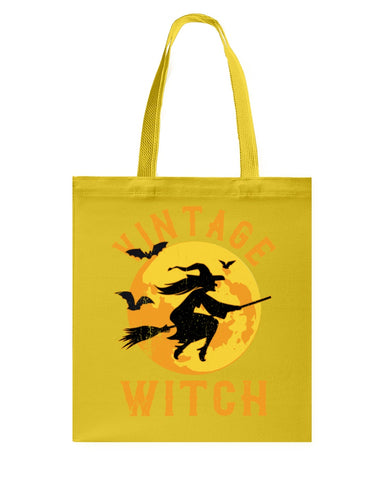 Vintage Witch Limited Classic T-Shirt - Basketweave Tote Bag - Mug