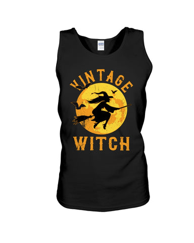 Vintage Witch Limited Classic T-Shirt - Sweatshirt - Unisex Tank Top