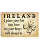 Image of Ireland Where Your Heart Will Always Be Horizontal Poster