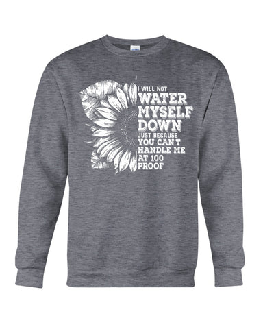 Water Myself Down Sunflower Limited Classic T-Shirt - Guys Tee - Sweatshirt