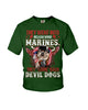 Image of Belleauwood Marines - Devil Dogs T-Shirt - Ladies Flowy Tank - Youth Tee