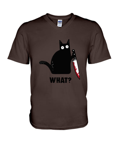 Murdered Cat T-Shirt - Guys V-Neck - Mug