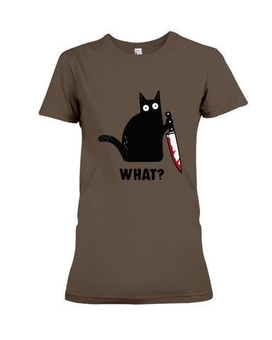 Murdered Cat T-Shirt - Ladies Tee - Hoodie