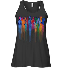 Coloful Horse Limited Classic T_Shirt - Ladies Flowy Tank - Unisex Tank Top