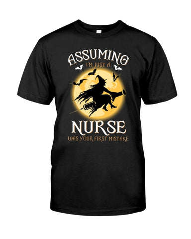 Assuming Nurse Witch Limited Classic T-Shirt - Guys Tee - Sweatshirt