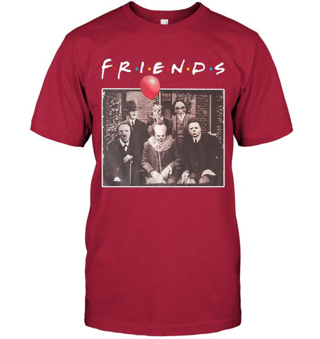 Scared Friends Limited Classic T- Shirt - Guys Tee - Unisex Long Sleeve